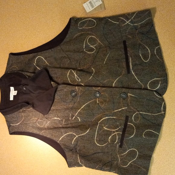 Coldwater Creek Tops - Coldwater Creek tweed vest, 20